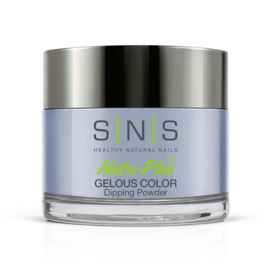 S|N|S Gelous Color Dipping Powder 1 oz | IS12 Blue Leisure Suit