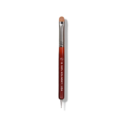 IVANCA 100% Kolinsky French Brush #16