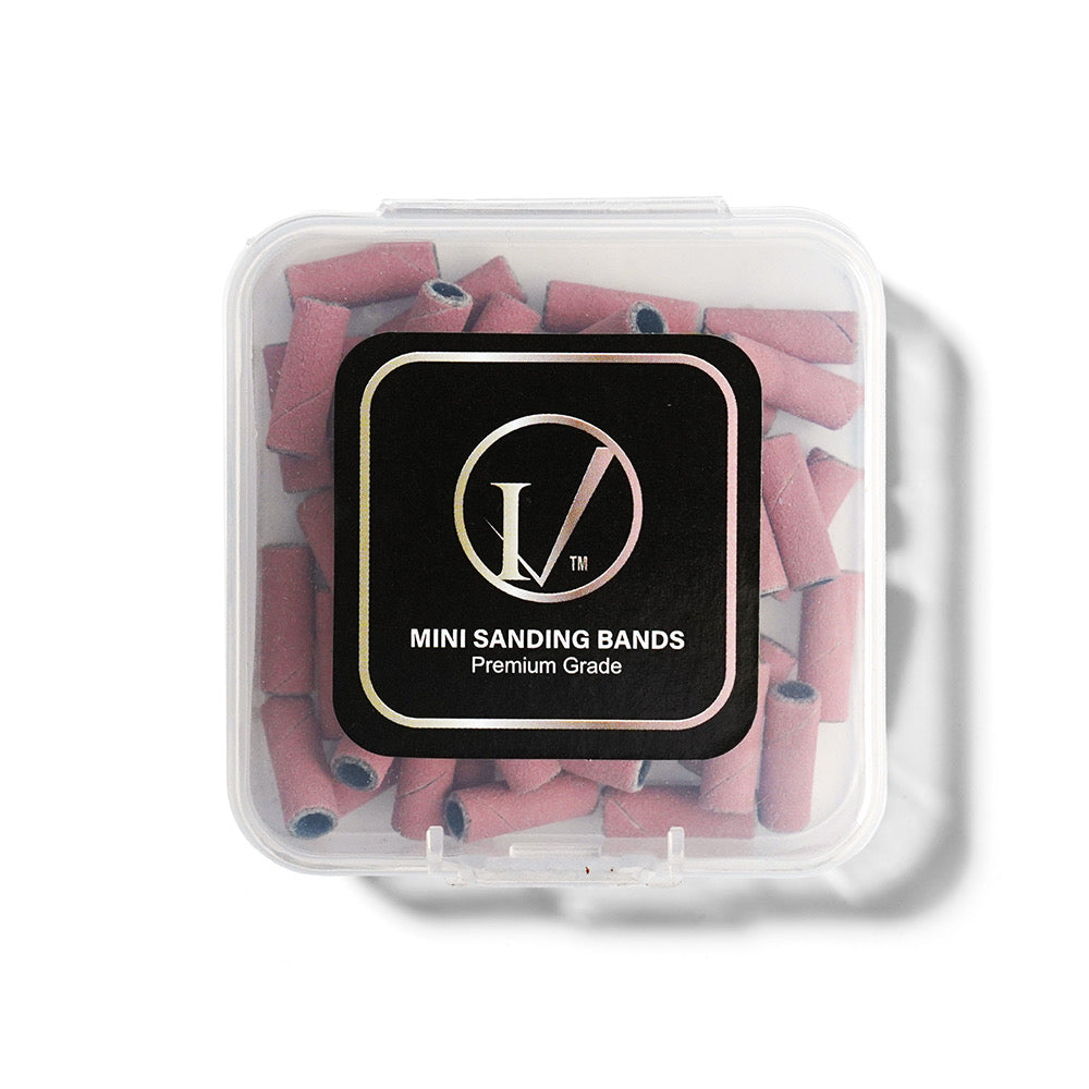 IVANCA Premium Mini Sanding Bands - Pink (50 pcs) *NEW*