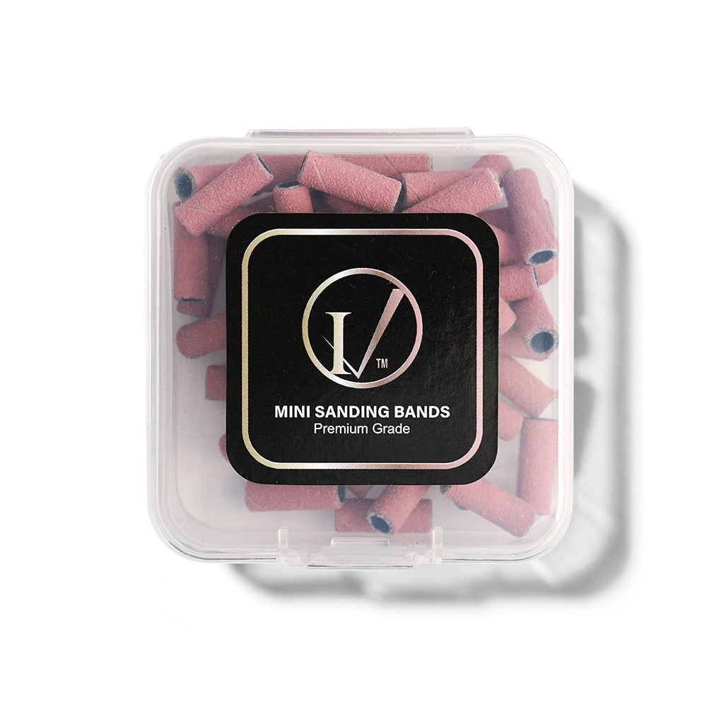 IVANCA Premium Mini Sanding Bands - Pink (50 pcs) *NEW*