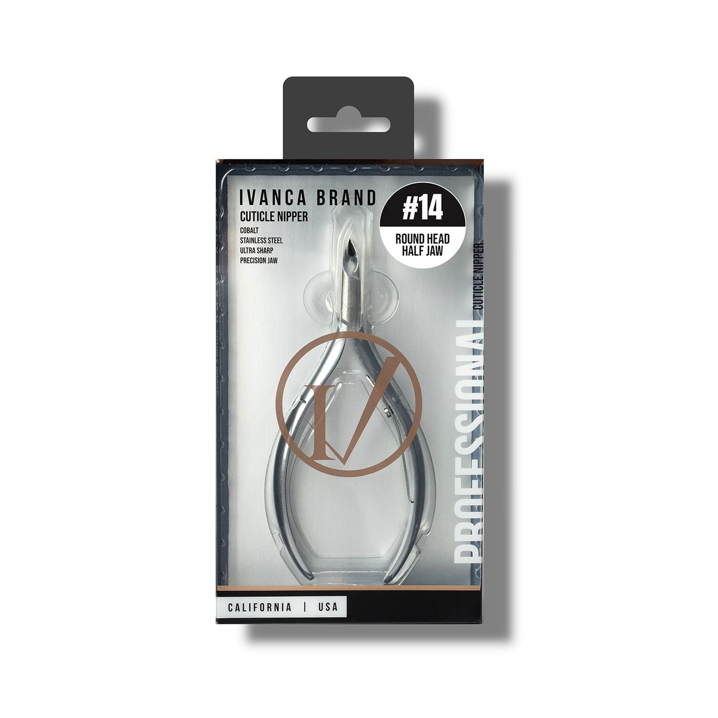 IVANCA Cuticle Nipper Round Head #14