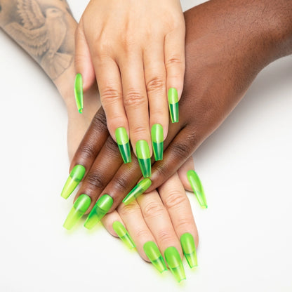 Apres Gel Couleur J18 | Acid Lime