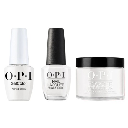 OPI Trio L00 | Alpine Snow