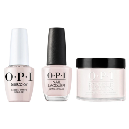 OPI Trio L16 | Lisbon Wants Moor OPI