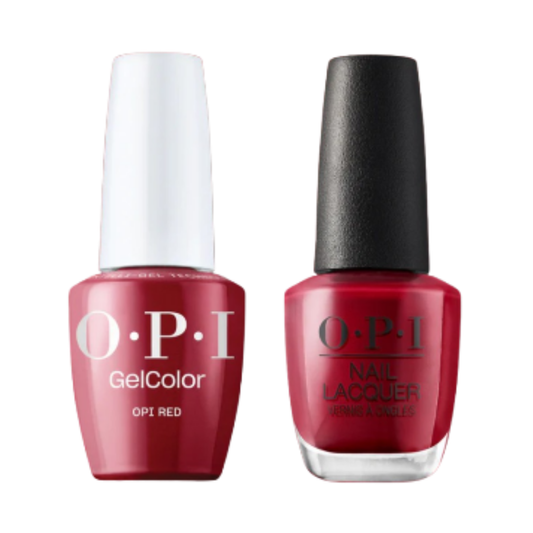OPI Intelli-Gel & Lacquer Duo L72 | OPI Red