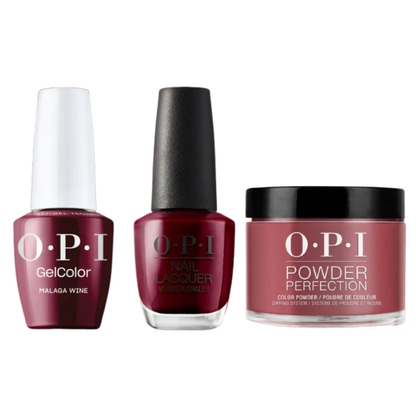 OPI Trio L87 | Malaga Wine