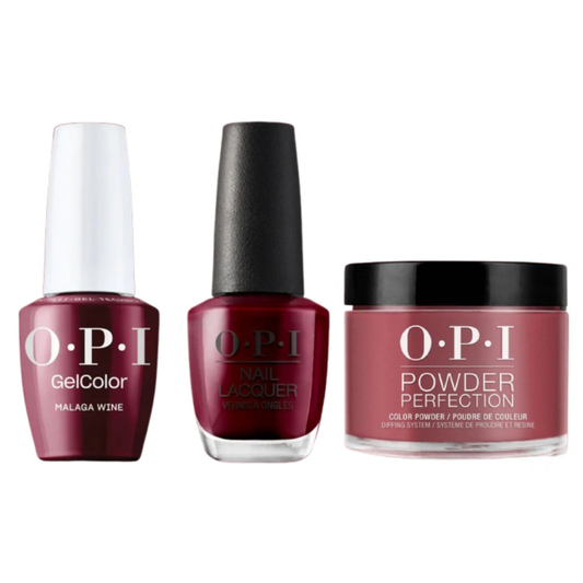OPI Trio L87 | Malaga Wine