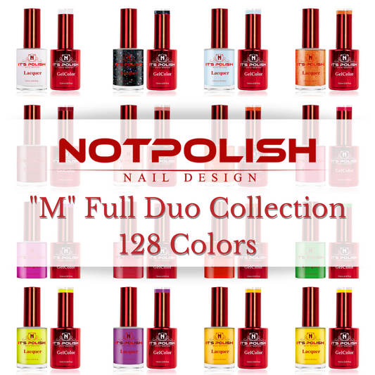 Notpolish "M" Full Duo Collection 0.5 oz (128 Colors)