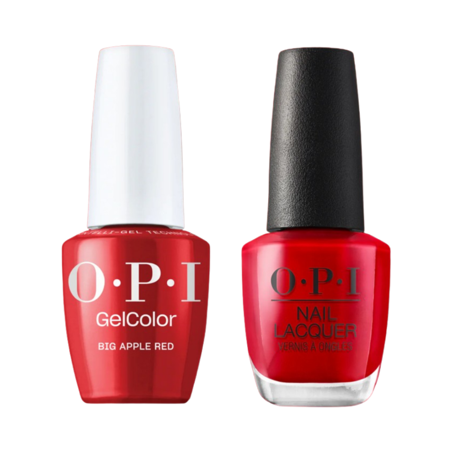 OPI Intelli-Gel & Lacquer Duo N25 | Big Apple Red