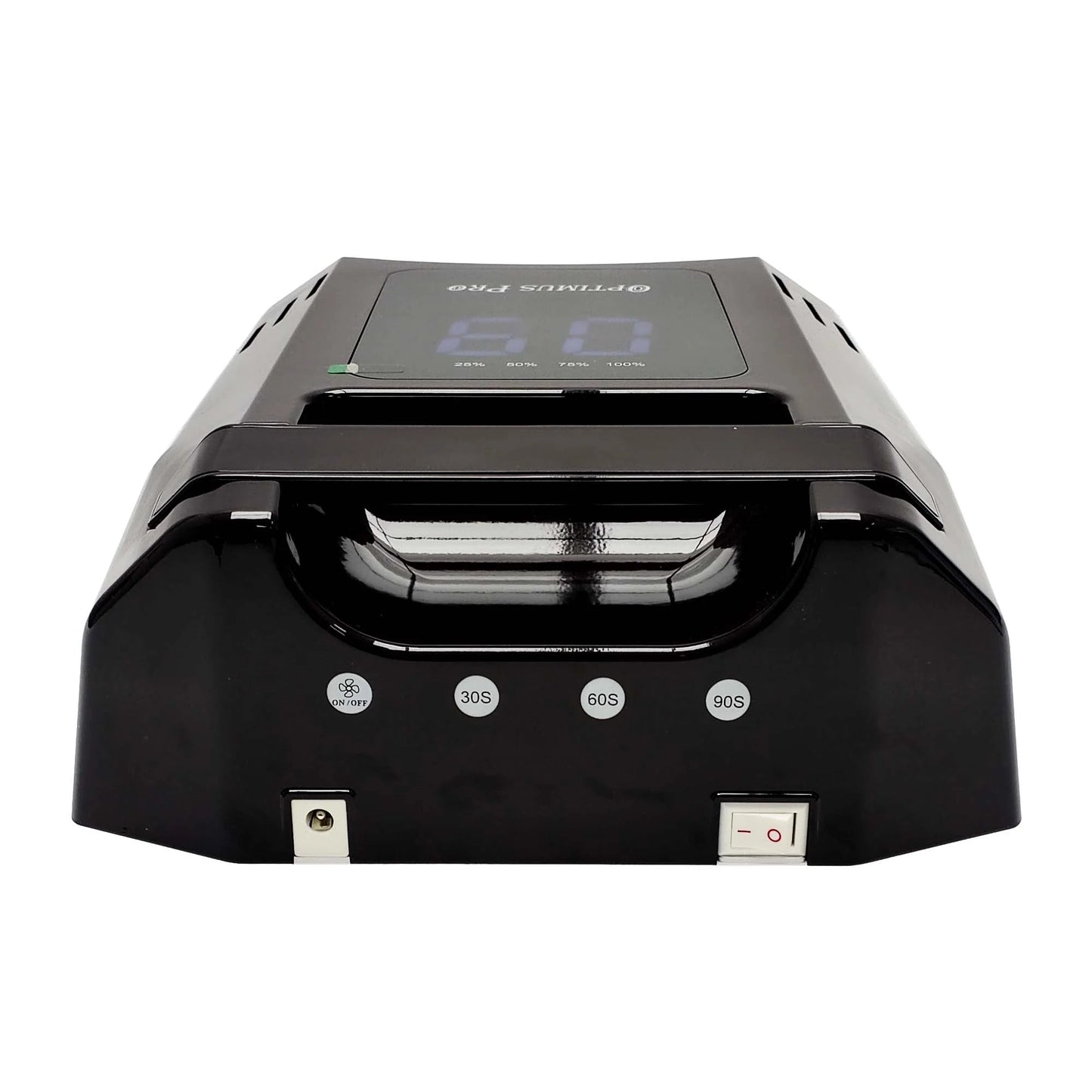 OPTIMUS PRO NAIL UV/LED MACHINE black back view