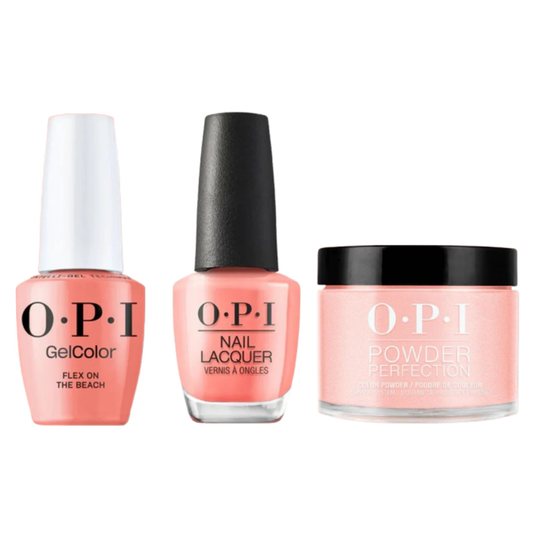 OPI Trio P005 | Flex on the Beach
