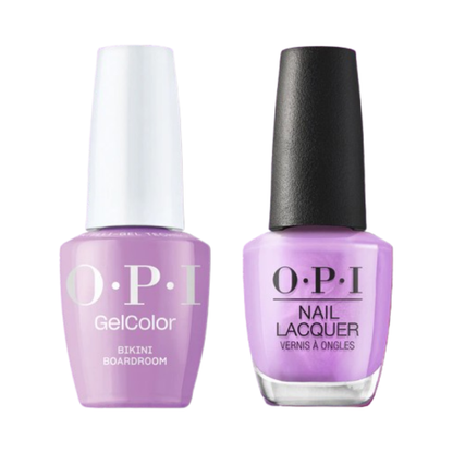 OPI Intelli-Gel & Lacquer Duo P006 | Bikini Boardroom