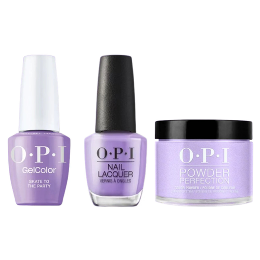 OPI Trio P007 | Skate to the Party