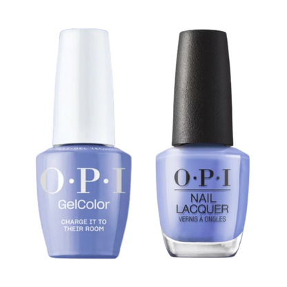 OPI Intelli-Gel & Lacquer Duo P009 | Charge It to Their Room