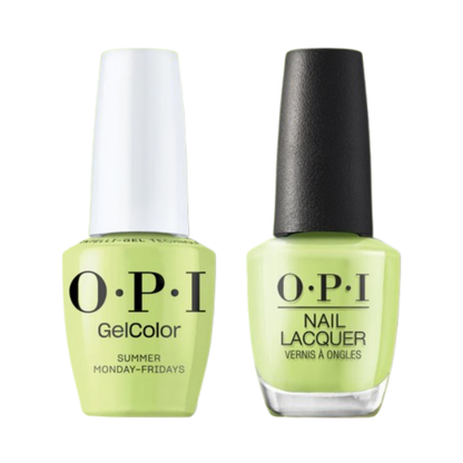 OPI Intelli-Gel & Lacquer Duo P012 | Summer Monday-Fridays