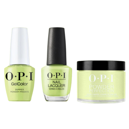 OPI Trio P012 | Summer Monday-Fridays