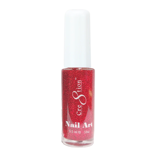 Cre8tion Detailing Nail Art Lacquer | Red Glitter