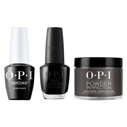 OPI Trio T02 | Black Onyx