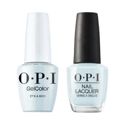 OPI Intelli-Gel & Lacquer Duo T75 | It’s a Boy!