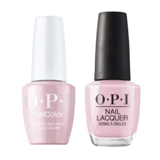 OPI Intelli-Gel & Lacquer Duo U22 | You've Got That Glas-glow