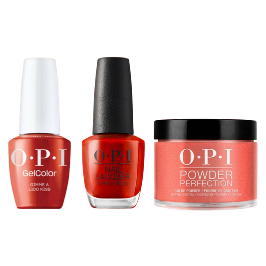 OPI Trio V30 | Gimme A Lido Kiss