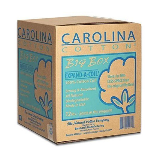 Carolina Cotton Big Box Expand-a-Coil 12 lbs
