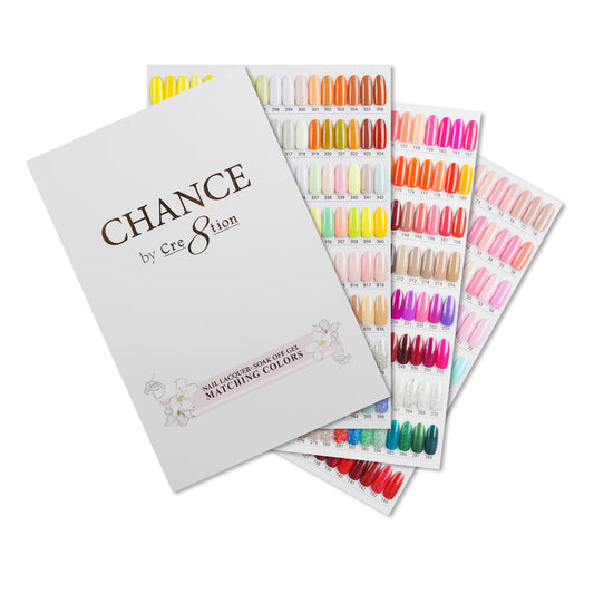 Chance Gel/Lacquer Duo Bundle ( 396 colors ) + FREE 2 set of color charts