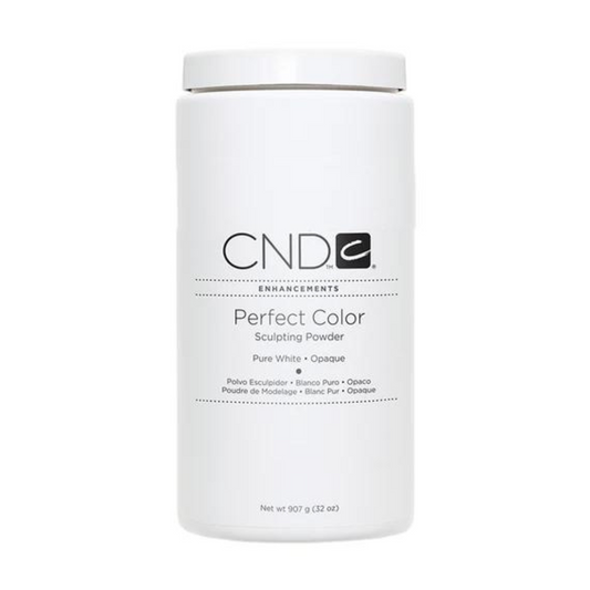 CND Perfect Color Pure White Sculpting Powder 32 oz