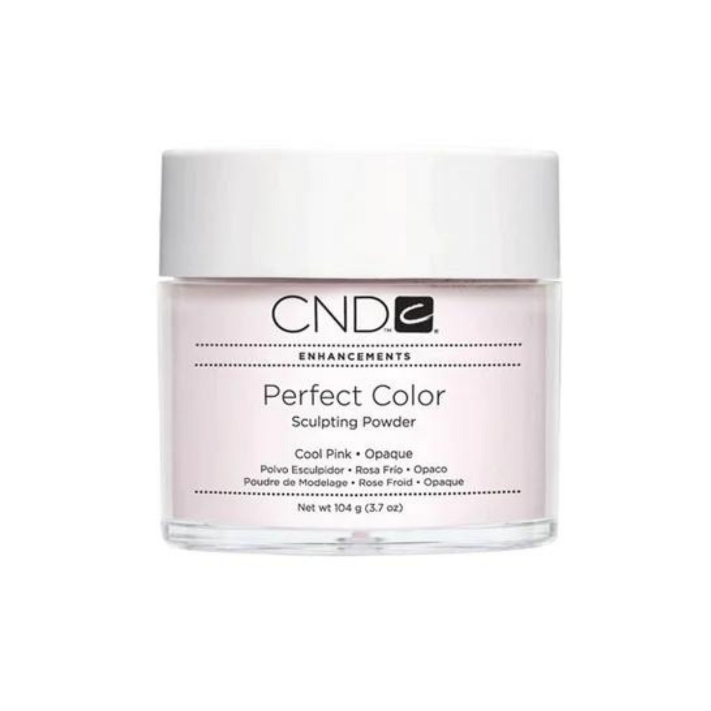 CND Perfect Color Cool Pink Sculpting Powder 3.7 oz