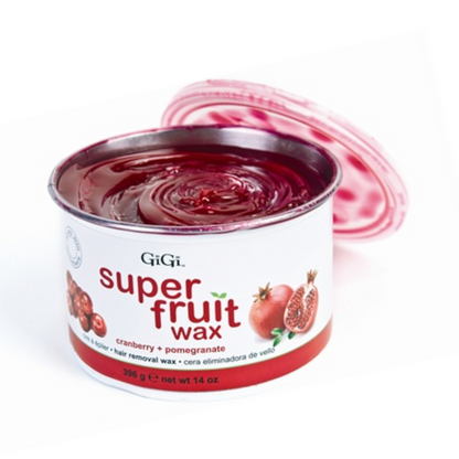 GiGi Super Fruit Wax Cranberry + Pomegranate 14 oz