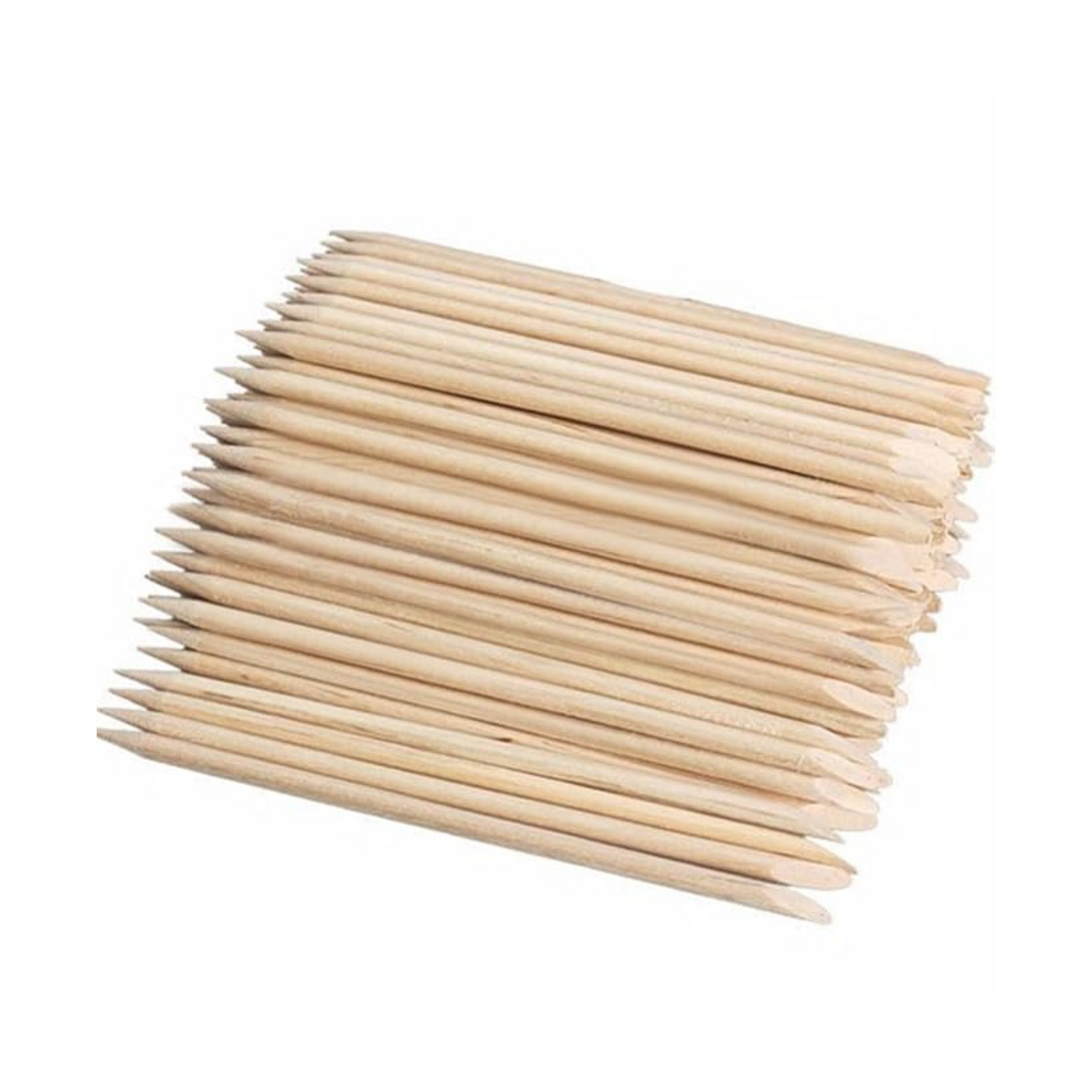 Wooden Cuticle Pusher/Remover Sticks (100 pcs)