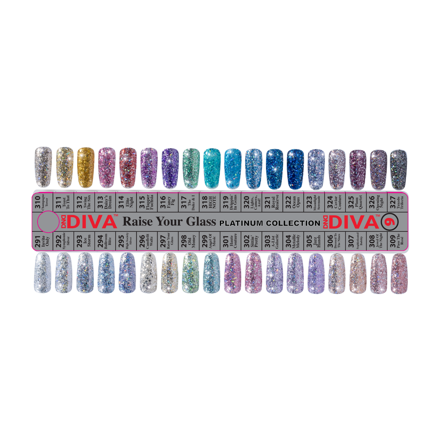 DND Diva Platinum Fancy Fig #316