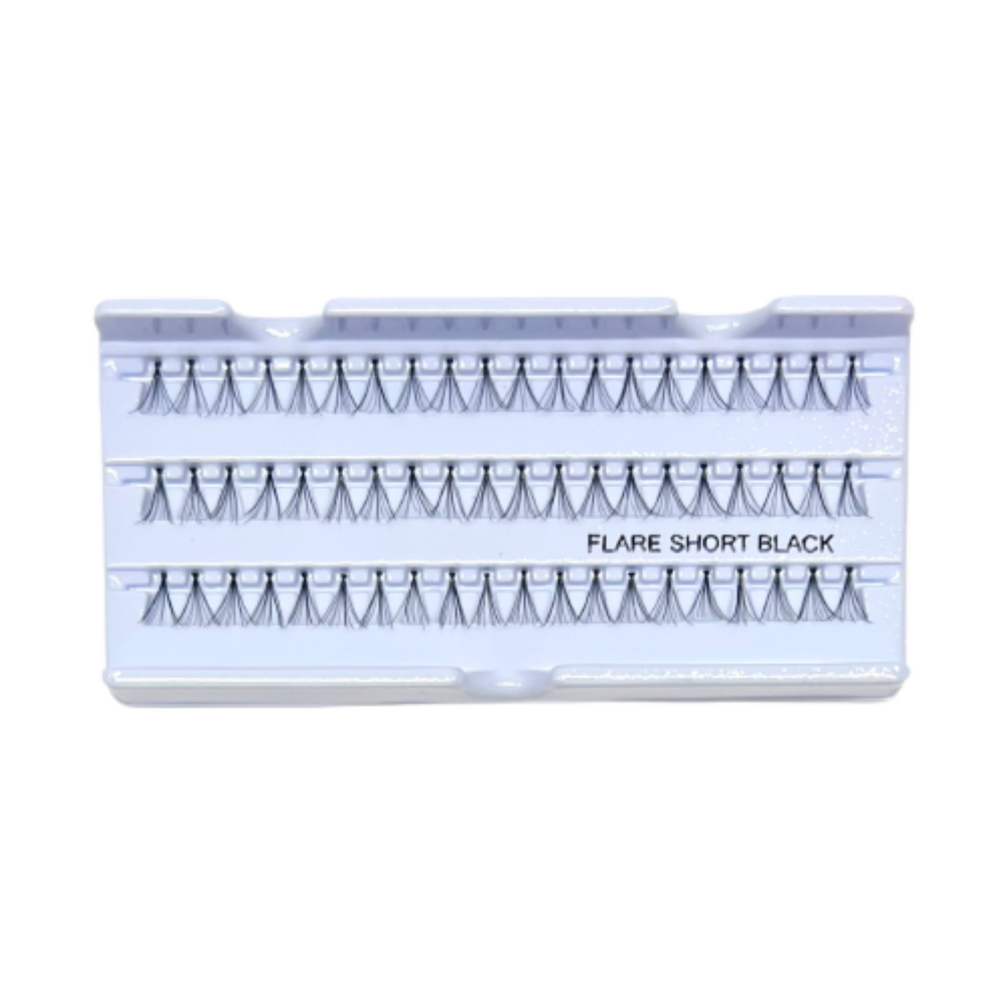 Indonesia Flare Short Black Lashes (100 pcs)