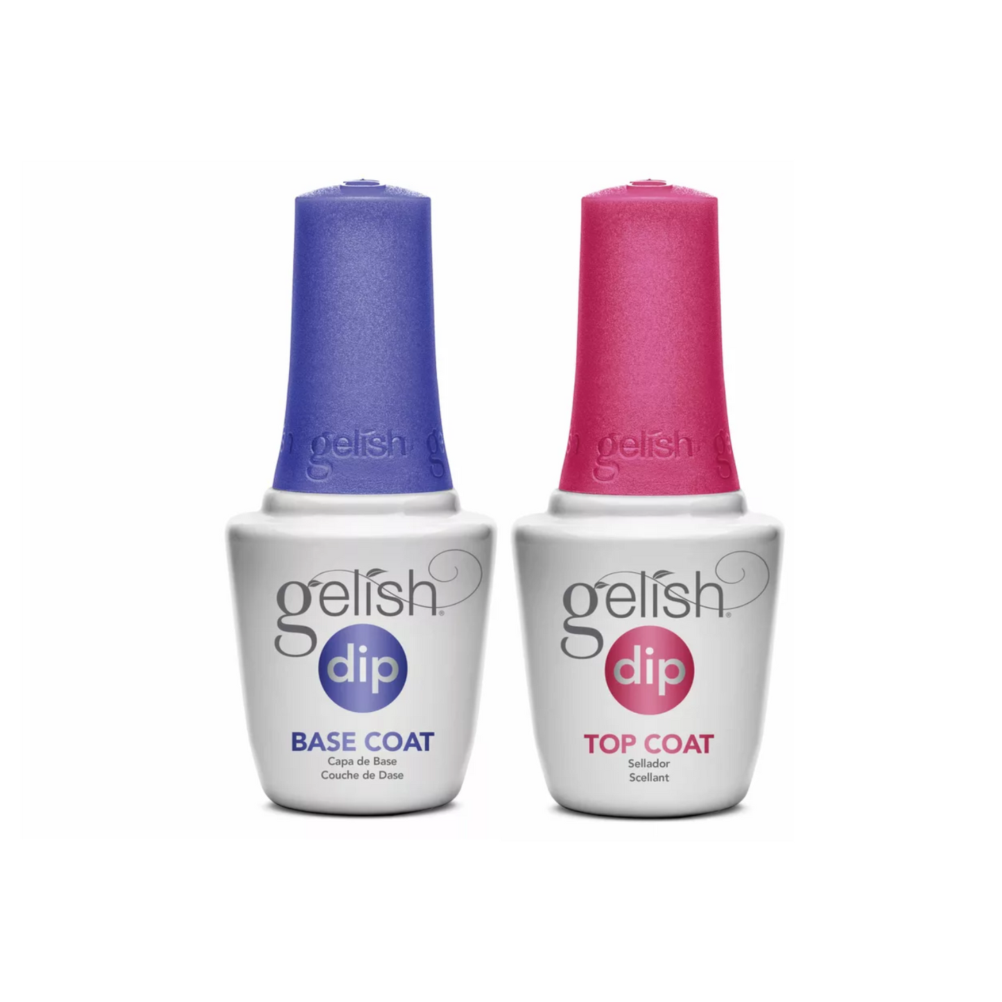 gelish base and top coat 0.5 oz