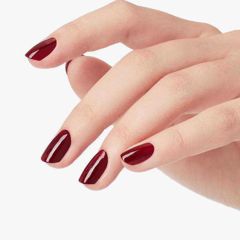 OPI Intelli-Gel & Lacquer Duo W52 | Got the Blues for Red