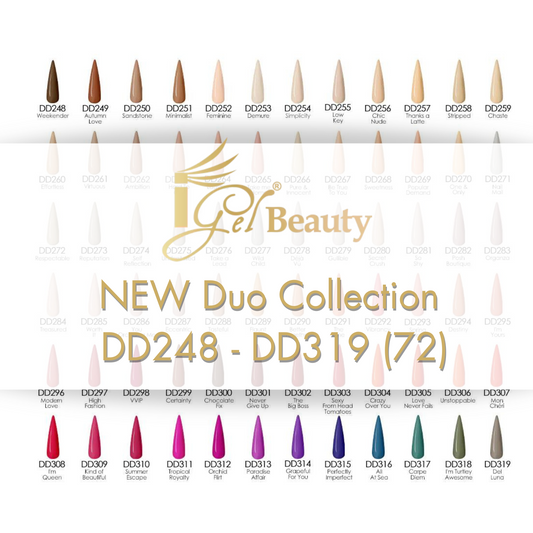 iGel NEW Duo Collection 0.5 oz (72 colors)