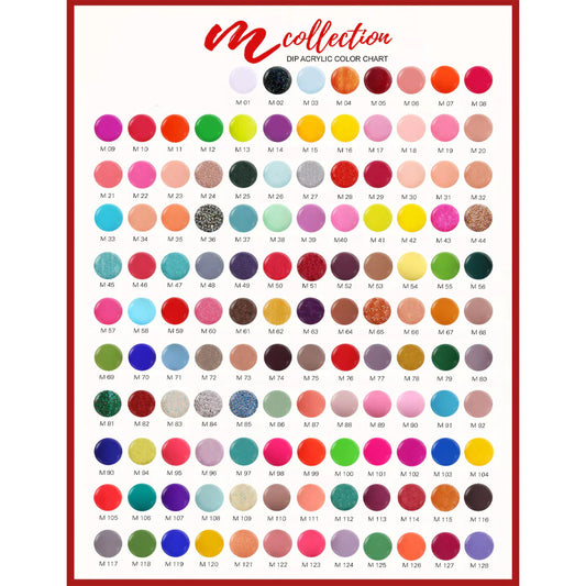 Notpolish "M" Full Powder Collection 2 oz (128 Colors)