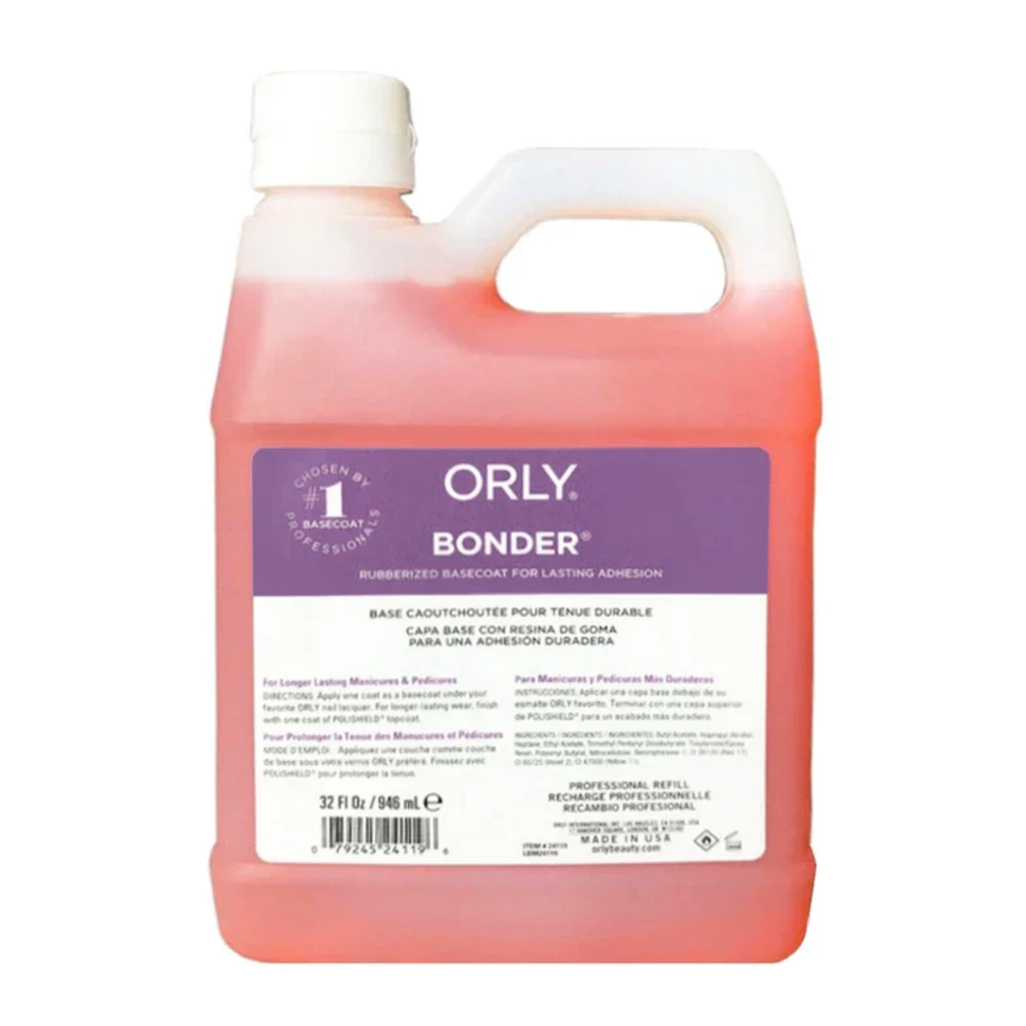 ORLY Bonder Rubberized Basecoat (32 oz)