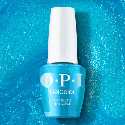 OPI Intelli-Gel GCT S077 | Sky Blue's The Limit