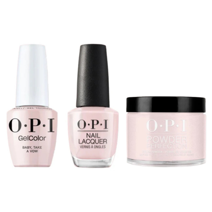 OPI Trio SH1 | Baby Take a Vow