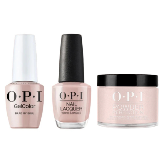 OPI Trio SH4 | Bare My Soul