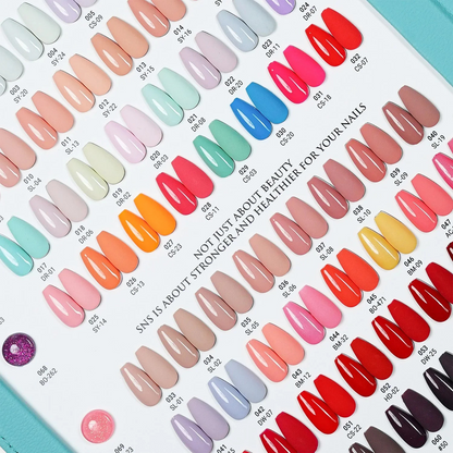 SNS Tiffany Blue 4-In-1 Collection | 144 Powder, Gel, & Lacquer Matching Combos + 2 LED Lamp