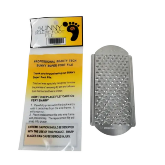 Sunny Deluxe Foot File Replacement 3.0