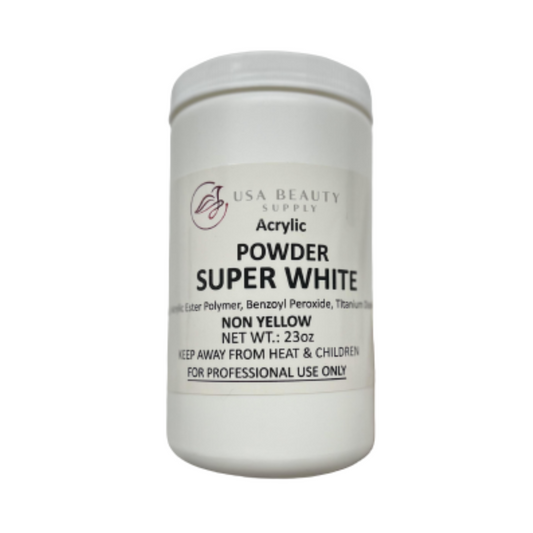 USA Super White Acrylic Powder 23 oz