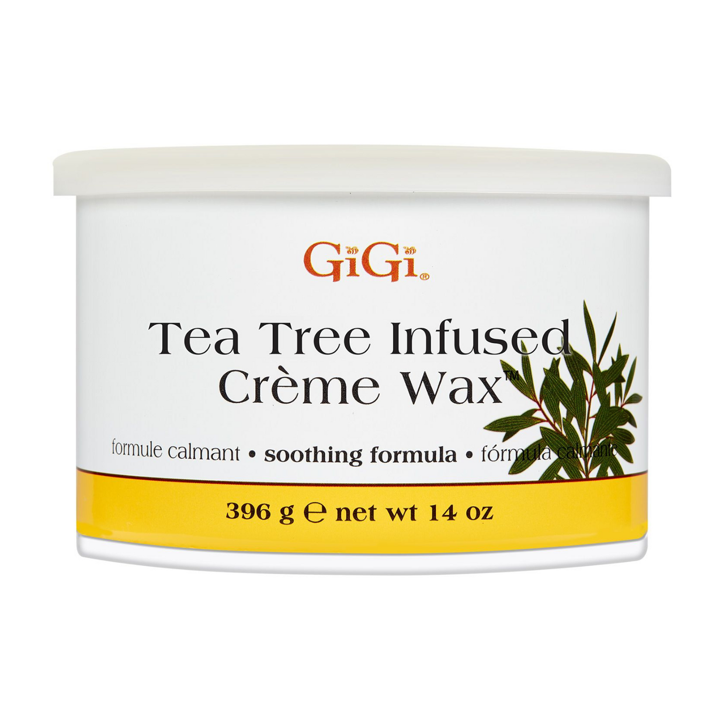 GiGi Tea Tree Infused Creme Wax 14 oz