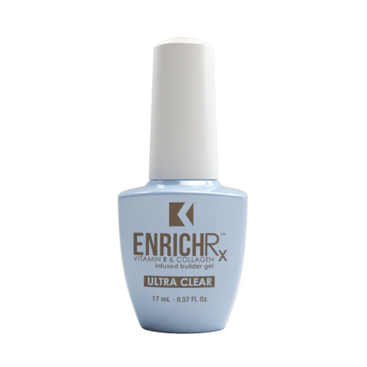 Kupa EnrichRx Ultra Clear Vitamin E & Collagen Infused Builder Gel (0.57 oz)