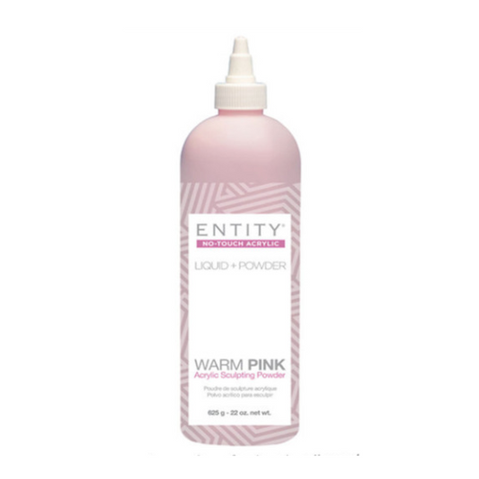 Entity No-Touch Sculpting Acrylic Liquid + Powder WARM PINK (22 oz) *SALE*