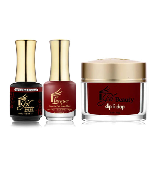 iGel Trio DD034 | Dark Crimson