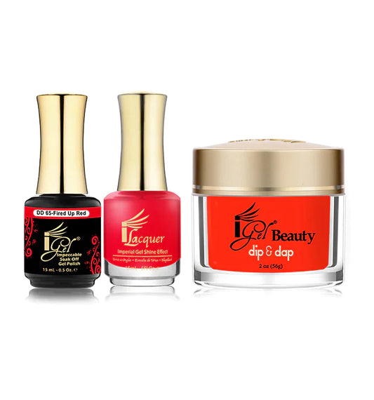 iGel Trio DD065 | Fired Up Red