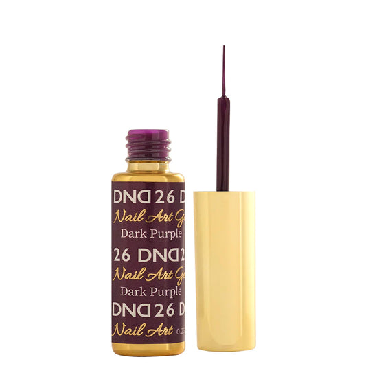 DND Classic Gel Nail Art Liner #26 – Dark Purple